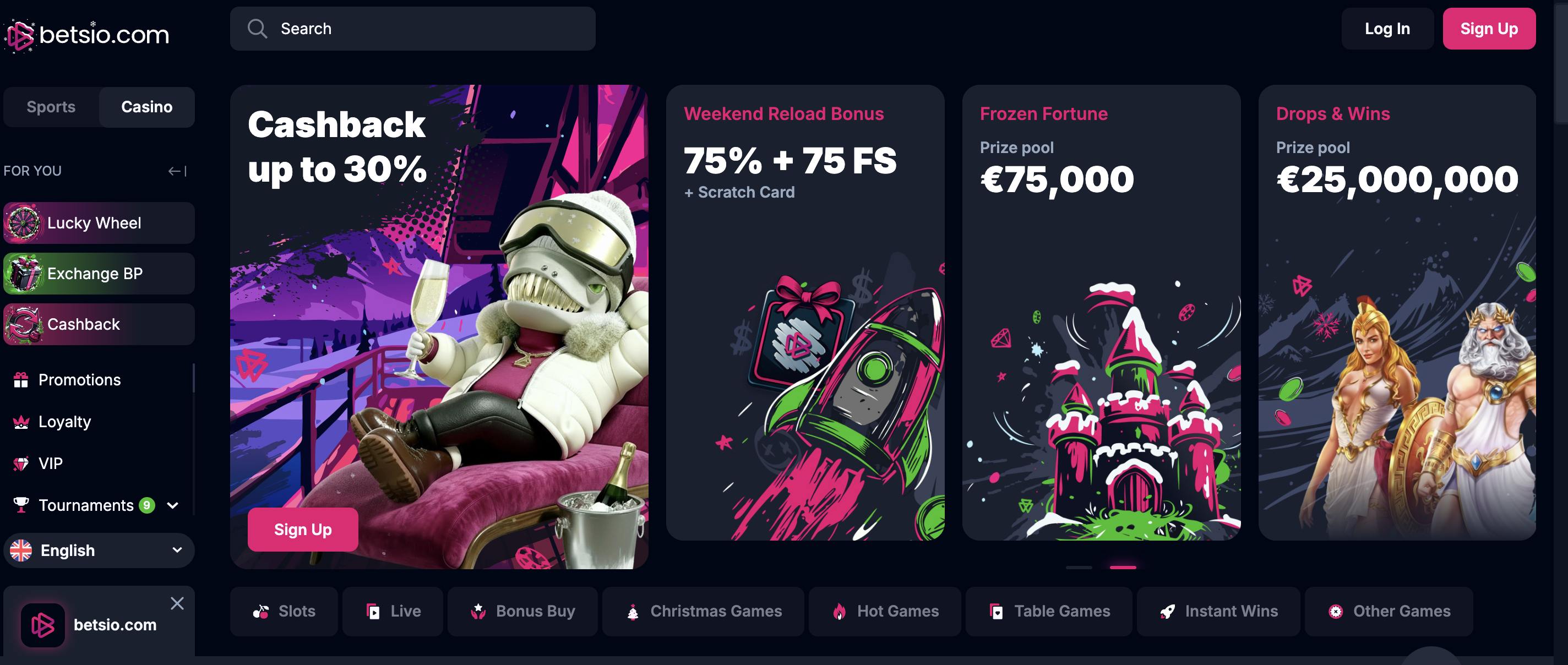 casino online not on gamstop